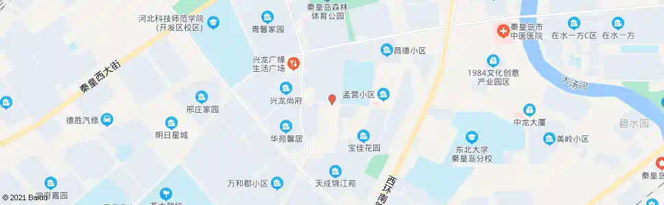 秦皇岛孟营小区_公交站地图_秦皇岛公交_妙搜公交查询2025