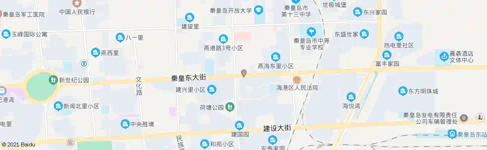 秦皇岛建安里_公交站地图_秦皇岛公交_妙搜公交查询2025