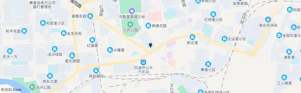 秦皇岛第二中学_公交站地图_秦皇岛公交_妙搜公交查询2025