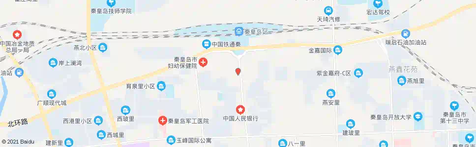 秦皇岛中华保险_公交站地图_秦皇岛公交_妙搜公交查询2025
