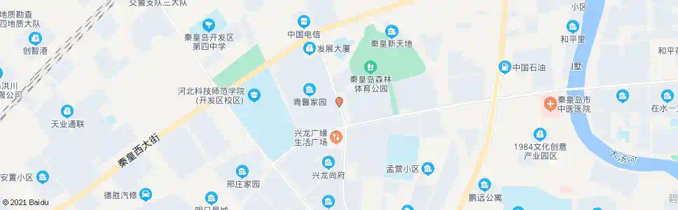 秦皇岛青馨家园_公交站地图_秦皇岛公交_妙搜公交查询2025