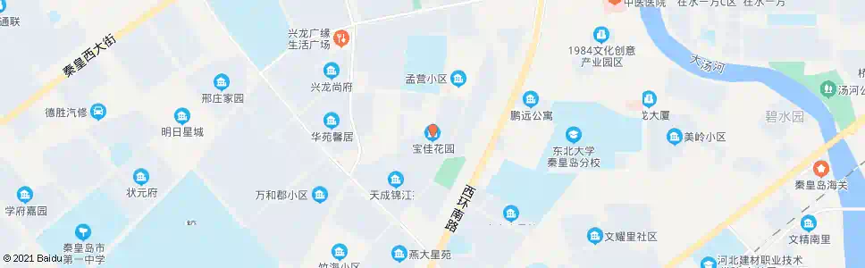 秦皇岛宝佳花园_公交站地图_秦皇岛公交_妙搜公交查询2025