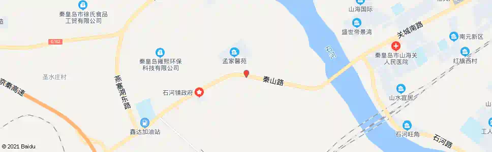 秦皇岛孟家店_公交站地图_秦皇岛公交_妙搜公交查询2025