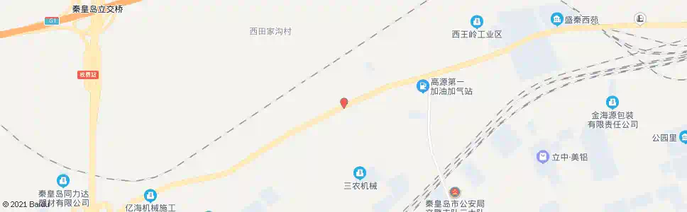 秦皇岛西张庄_公交站地图_秦皇岛公交_妙搜公交查询2025