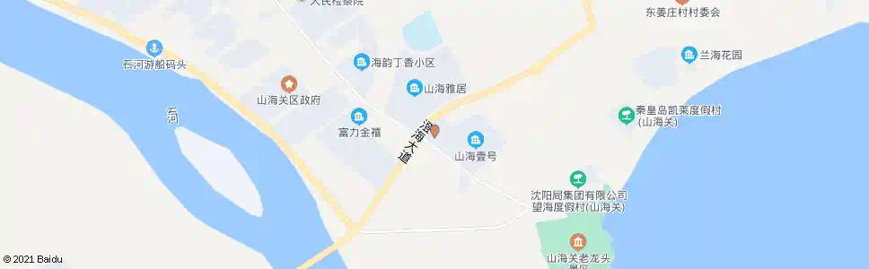 秦皇岛海盛花园酒店_公交站地图_秦皇岛公交_妙搜公交查询2025