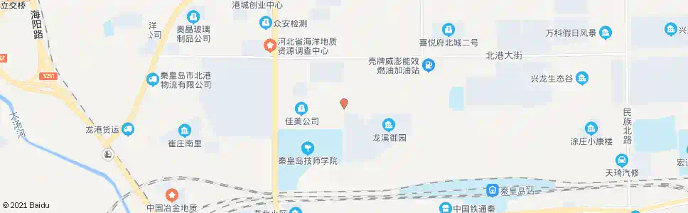 秦皇岛广缘超市和月店_公交站地图_秦皇岛公交_妙搜公交查询2025