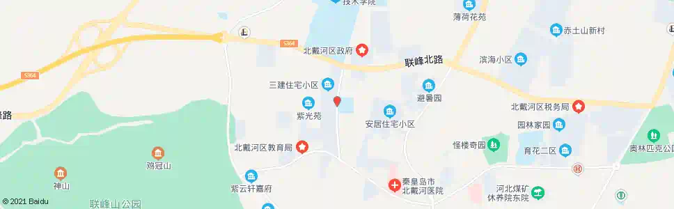 秦皇岛北戴河二中_公交站地图_秦皇岛公交_妙搜公交查询2025