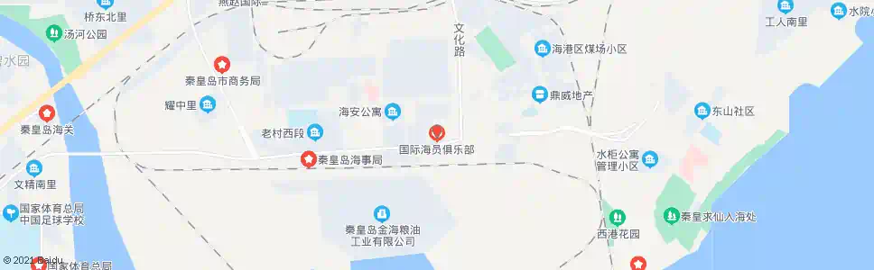 秦皇岛国际海员俱乐部_公交站地图_秦皇岛公交_妙搜公交查询2025