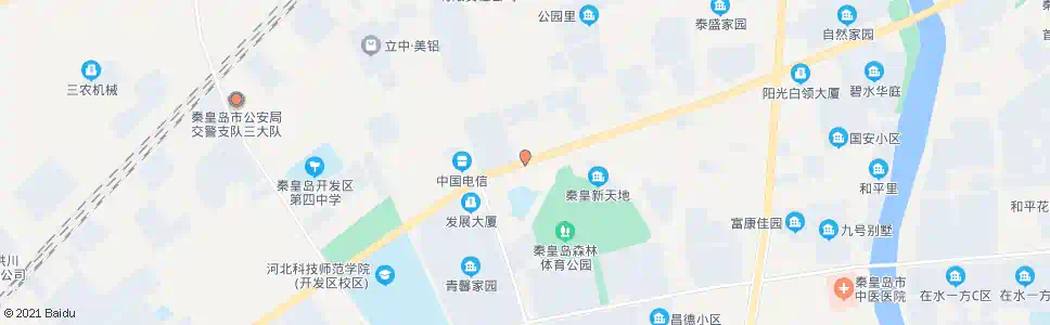 秦皇岛森林公园_公交站地图_秦皇岛公交_妙搜公交查询2025