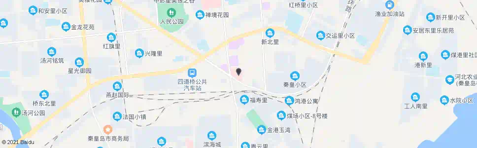 秦皇岛凯旋超市(港民医院)_公交站地图_秦皇岛公交_妙搜公交查询2025