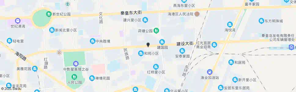 秦皇岛工农里_公交站地图_秦皇岛公交_妙搜公交查询2025