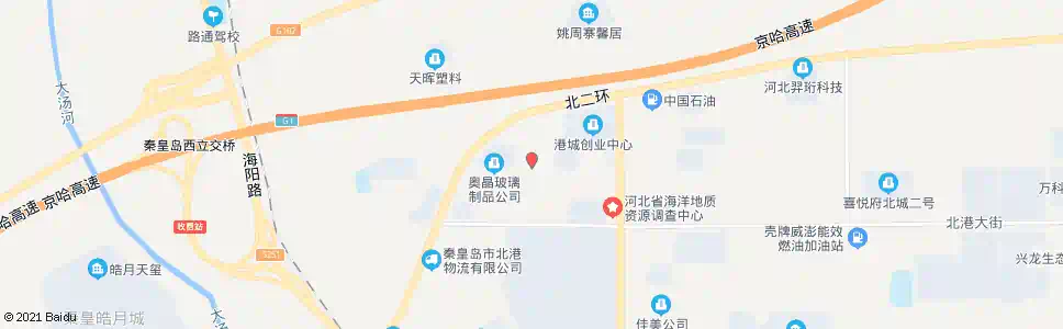 秦皇岛北部工业区管委会_公交站地图_秦皇岛公交_妙搜公交查询2025