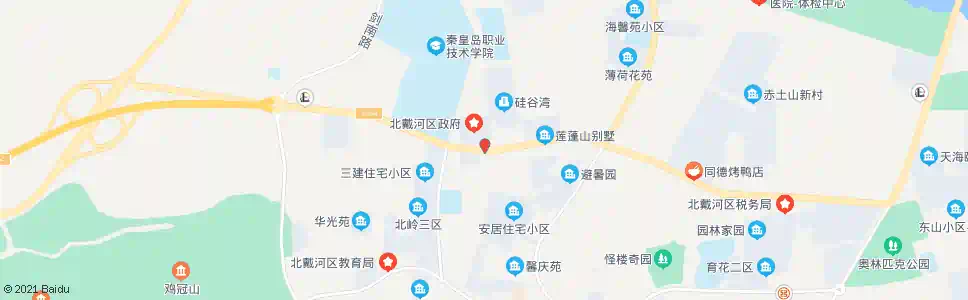 秦皇岛北戴河区政府_公交站地图_秦皇岛公交_妙搜公交查询2025