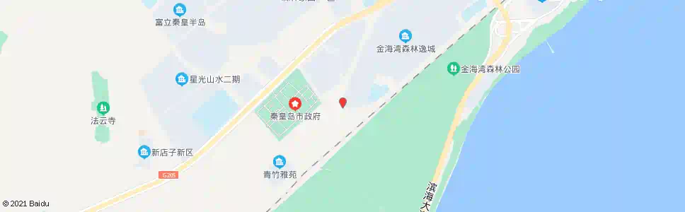 秦皇岛森林逸城汽车站_公交站地图_秦皇岛公交_妙搜公交查询2025