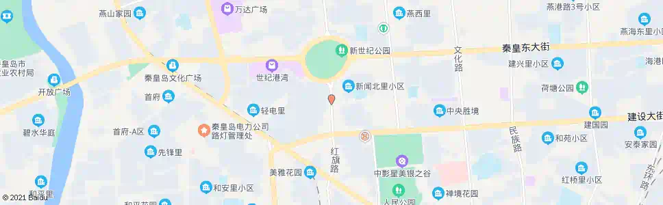秦皇岛邵岭小区(巧致整形)_公交站地图_秦皇岛公交_妙搜公交查询2025