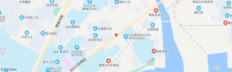 秦皇岛建材学校_公交站地图_秦皇岛公交_妙搜公交查询2025