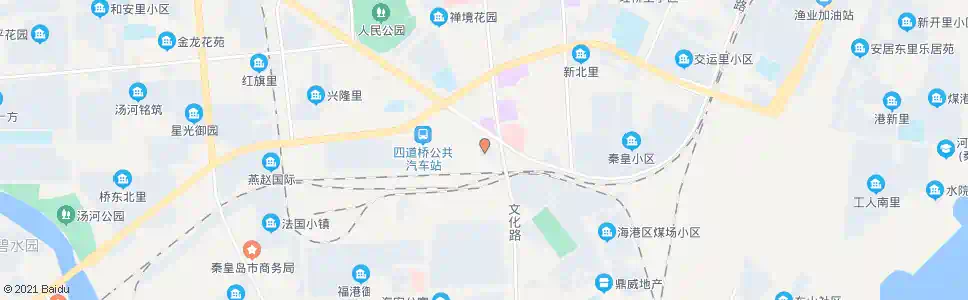 秦皇岛世贸官邸(鑫园广场)_公交站地图_秦皇岛公交_妙搜公交查询2025