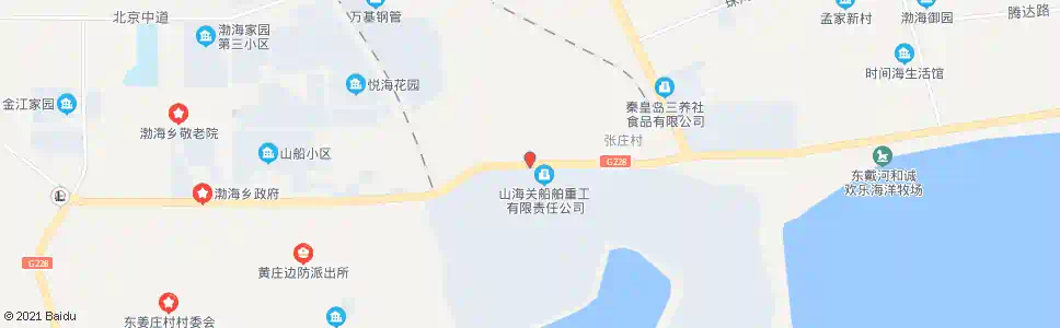 秦皇岛金海食品_公交站地图_秦皇岛公交_妙搜公交查询2025