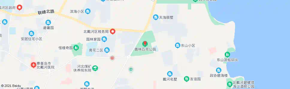 秦皇岛奥林匹克大道公园_公交站地图_秦皇岛公交_妙搜公交查询2025
