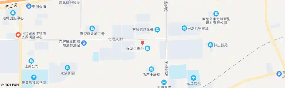 秦皇岛兴龙生态谷小区_公交站地图_秦皇岛公交_妙搜公交查询2025