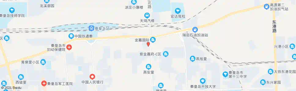 秦皇岛华北煤医秦皇岛分院(东华里)_公交站地图_秦皇岛公交_妙搜公交查询2025