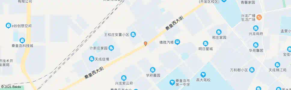 秦皇岛图城玻璃公司_公交站地图_秦皇岛公交_妙搜公交查询2025