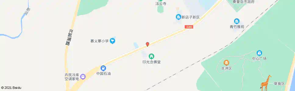 秦皇岛南大寺_公交站地图_秦皇岛公交_妙搜公交查询2025