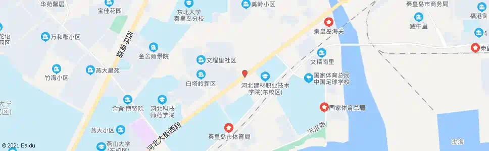 秦皇岛建材学院_公交站地图_秦皇岛公交_妙搜公交查询2025
