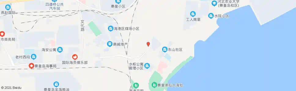 秦皇岛船舶分公司_公交站地图_秦皇岛公交_妙搜公交查询2025