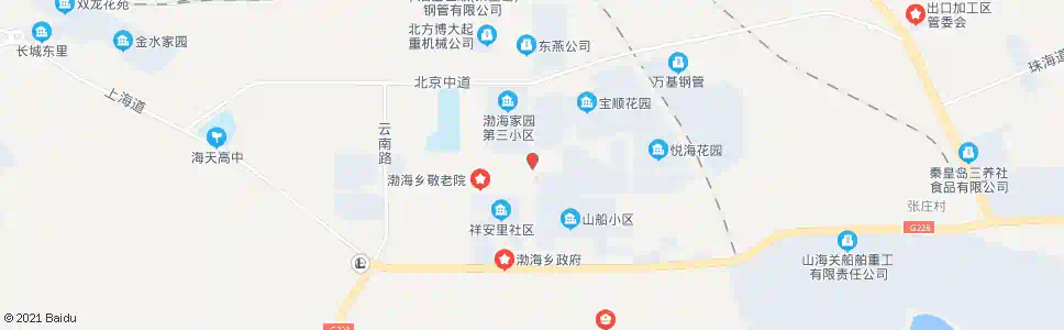 秦皇岛开发区二院_公交站地图_秦皇岛公交_妙搜公交查询2025