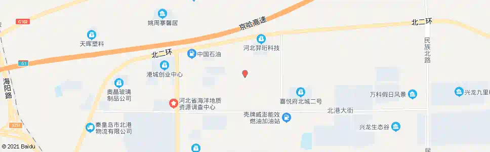 秦皇岛杨庄村_公交站地图_秦皇岛公交_妙搜公交查询2025