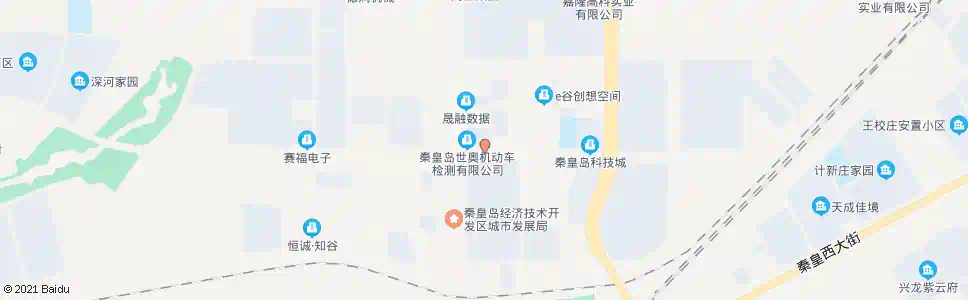 秦皇岛世奥车检_公交站地图_秦皇岛公交_妙搜公交查询2025