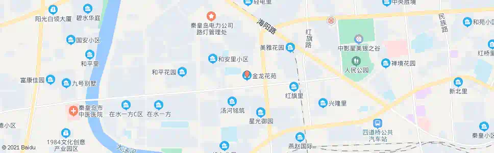 秦皇岛金龙花苑小区_公交站地图_秦皇岛公交_妙搜公交查询2025