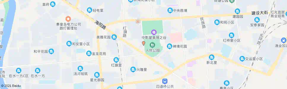 秦皇岛广场西路_公交站地图_秦皇岛公交_妙搜公交查询2025
