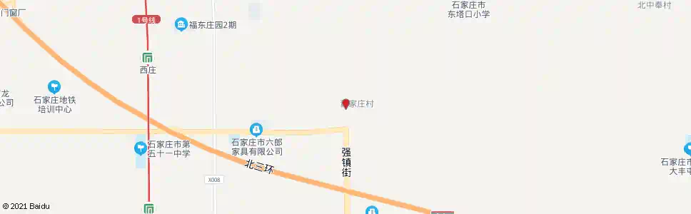 石家庄董家庄北_公交站地图_石家庄公交_妙搜公交查询2025