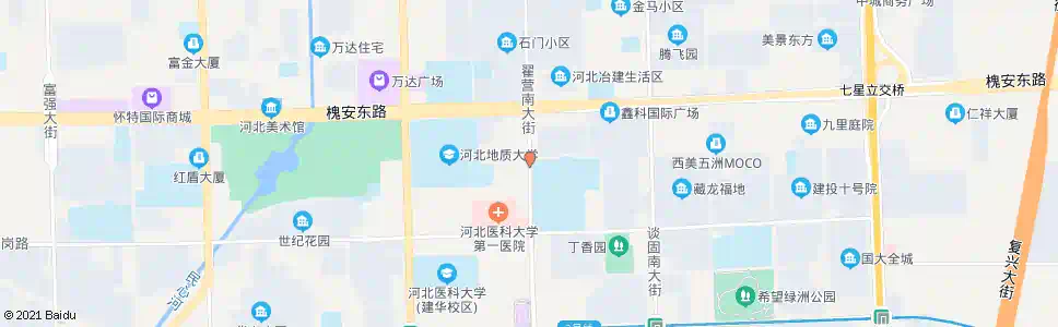 石家庄金马路西口_公交站地图_石家庄公交_妙搜公交查询2025
