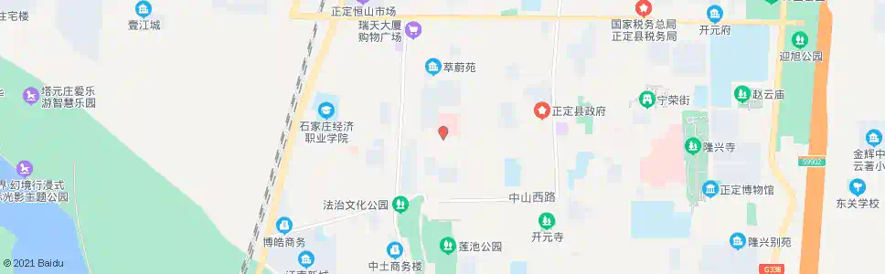 石家庄正定人民医院_公交站地图_石家庄公交_妙搜公交查询2025