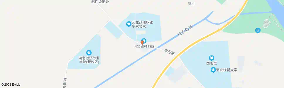 石家庄经贸大学西_公交站地图_石家庄公交_妙搜公交查询2025