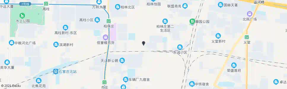 石家庄柏林南区_公交站地图_石家庄公交_妙搜公交查询2025