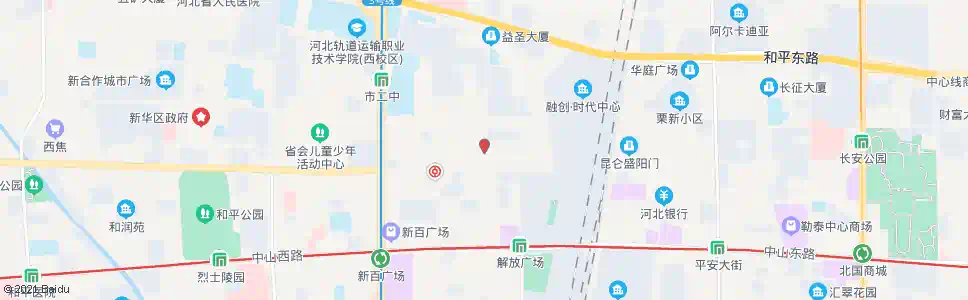 石家庄金亿城_公交站地图_石家庄公交_妙搜公交查询2025