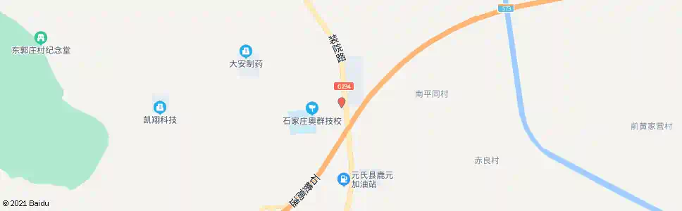 石家庄南平同_公交站地图_石家庄公交_妙搜公交查询2025