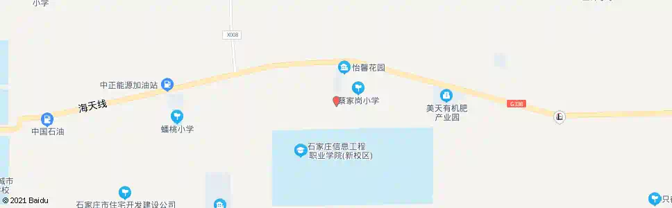 石家庄蔡家岗东_公交站地图_石家庄公交_妙搜公交查询2025