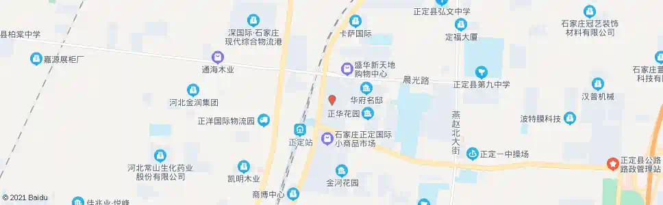 石家庄正定小商品市场_公交站地图_石家庄公交_妙搜公交查询2025