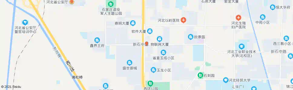 石家庄新二环新石中路(东)_公交站地图_石家庄公交_妙搜公交查询2025