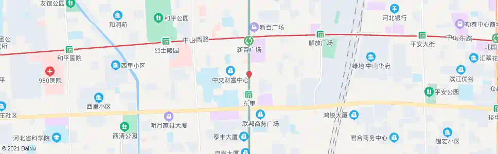石家庄万象天成西(临时站)_公交站地图_石家庄公交_妙搜公交查询2025