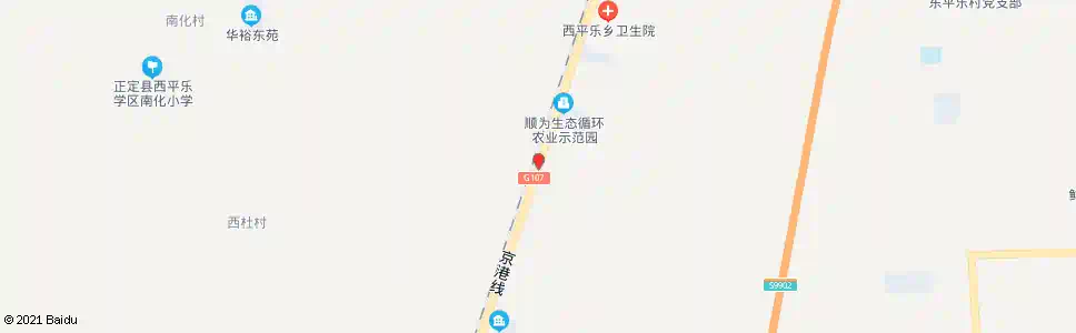 石家庄西平乐乡政府_公交站地图_石家庄公交_妙搜公交查询2025