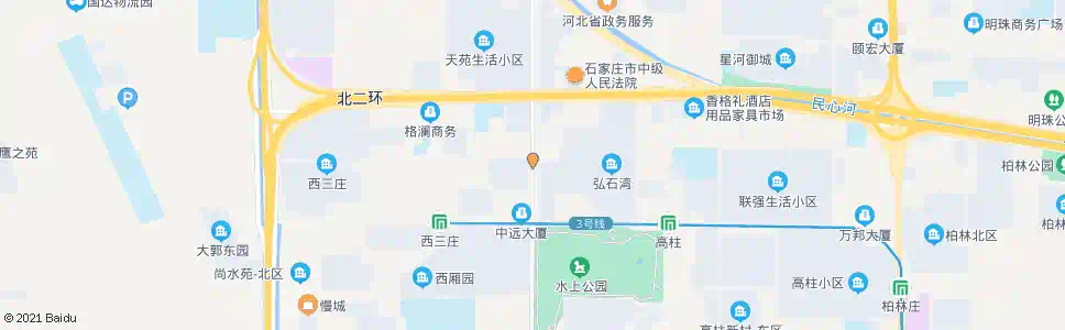 石家庄西三庄别墅区_公交站地图_石家庄公交_妙搜公交查询2025