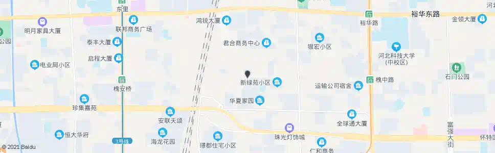 石家庄红房子广场_公交站地图_石家庄公交_妙搜公交查询2025