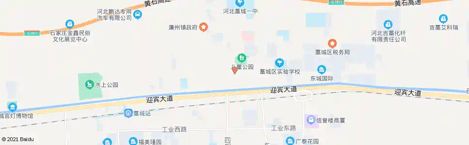 石家庄藁城管委会_公交站地图_石家庄公交_妙搜公交查询2025