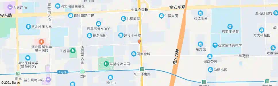 石家庄东岗路东口_公交站地图_石家庄公交_妙搜公交查询2025